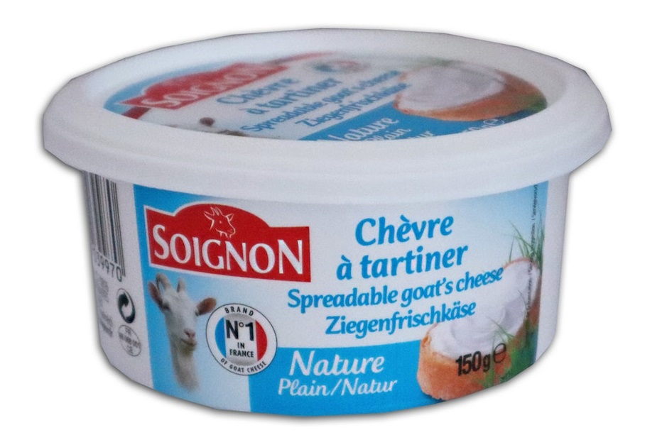 Soignon goat cheese spreadable 150g 